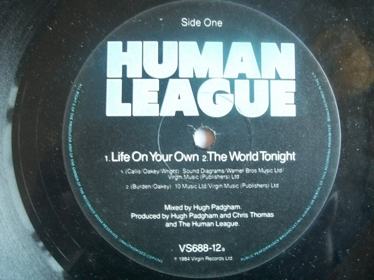 Human League - Life On Your Own Record