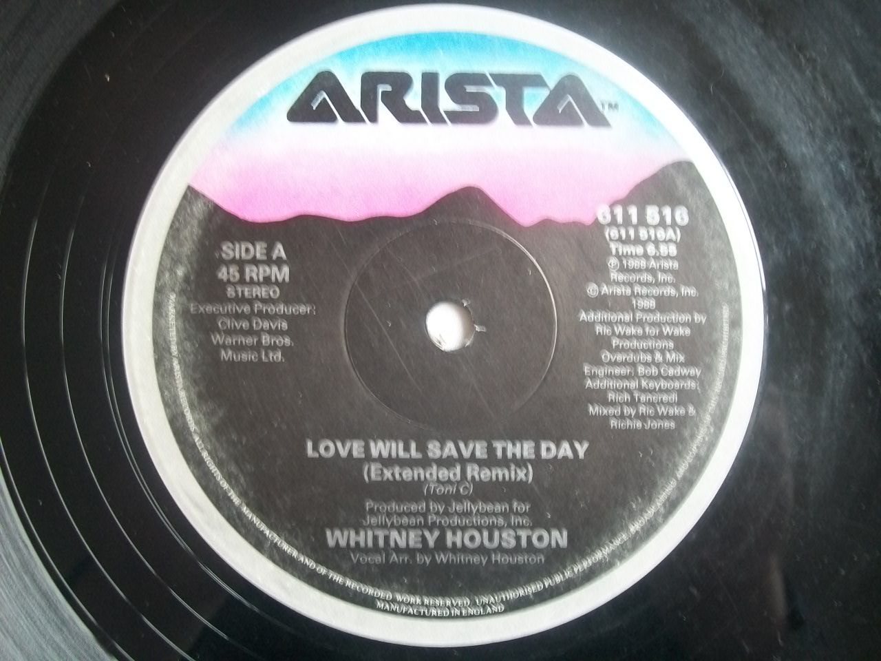 Whitney Houston - Love Will Save The Day LP