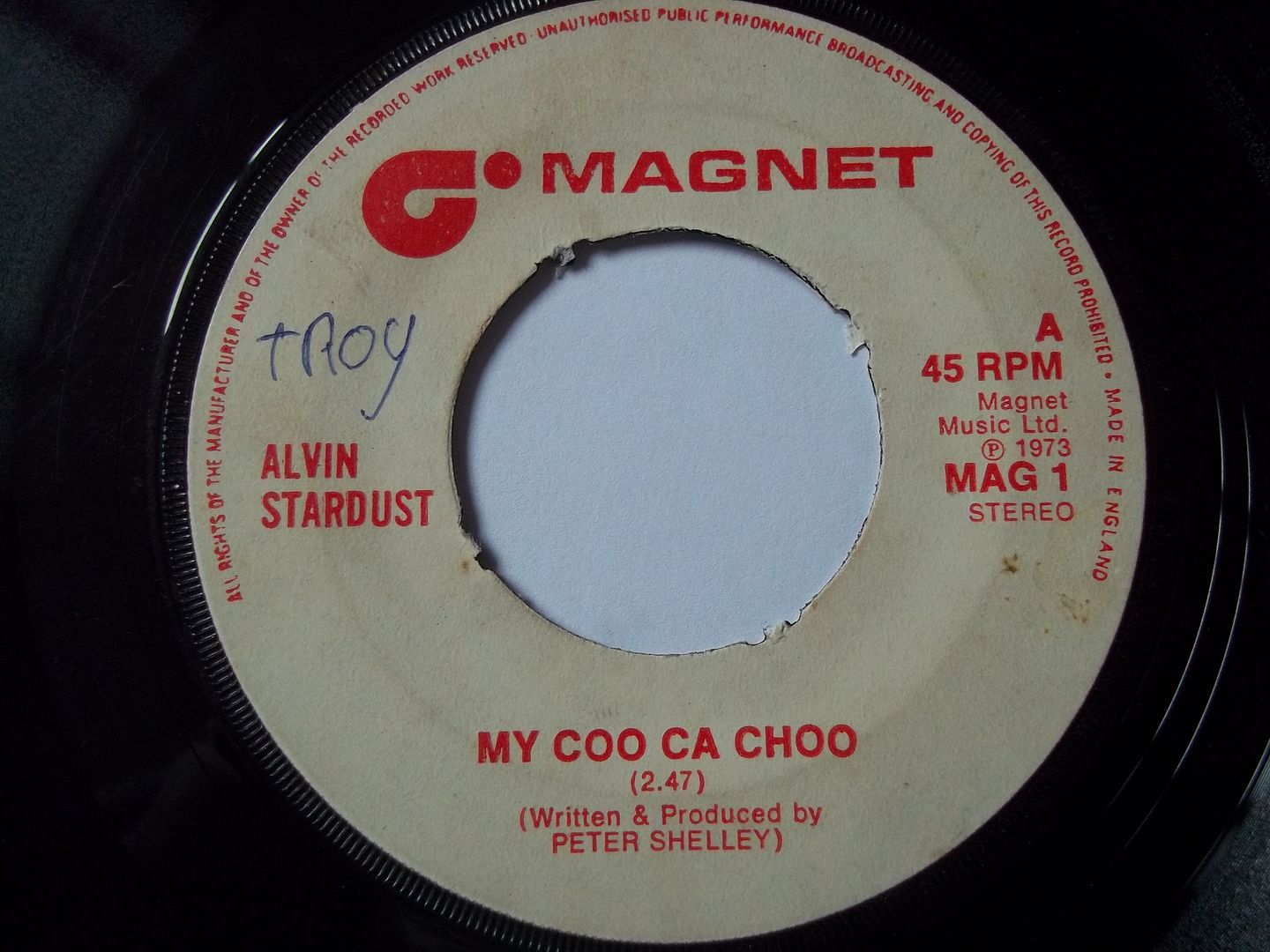 Alvin Stardust My Coo Ca Choo Records, LPs, Vinyl and CDs - MusicStack