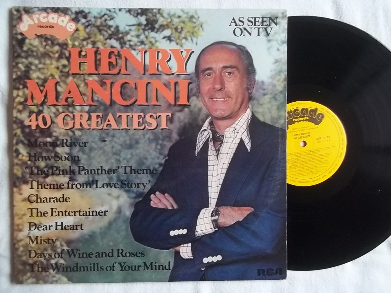 Henry Mancini 40 Greatest Records Lps Vinyl And Cds Musicstack 5702