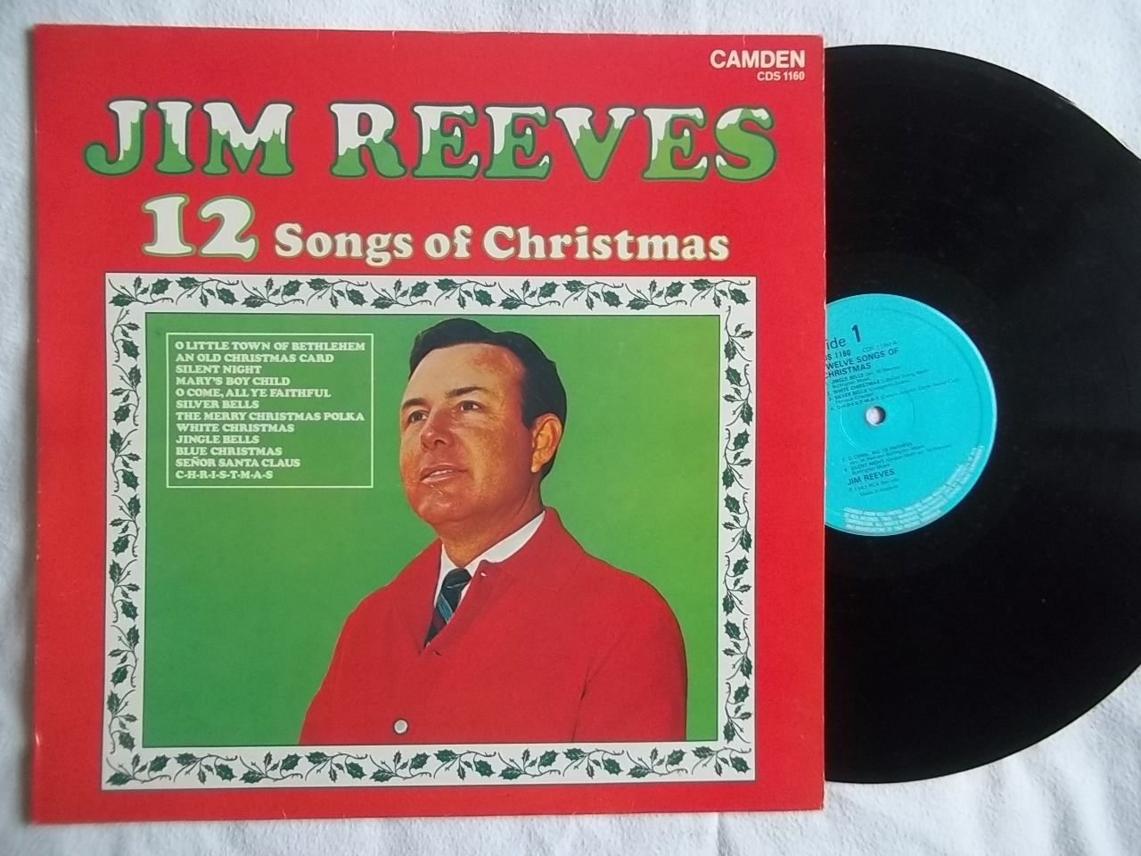 Jim Reeves 12 Songs Of Christmas Records, LPs, Vinyl and CDs - MusicStack