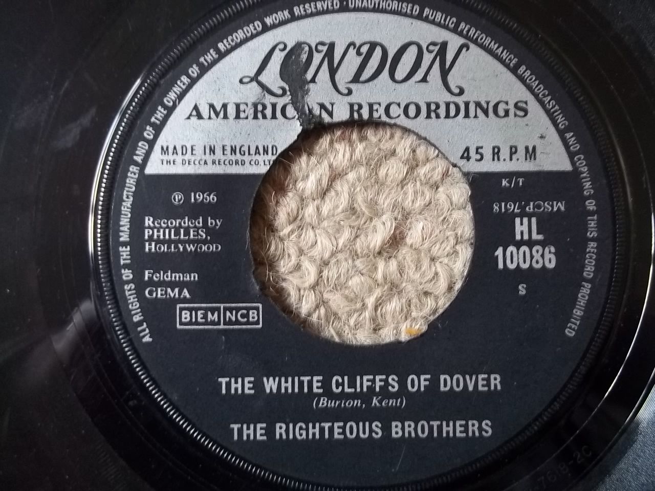 Righteous Brothers White Cliffs Of Dover Records, LPs, Vinyl and CDs