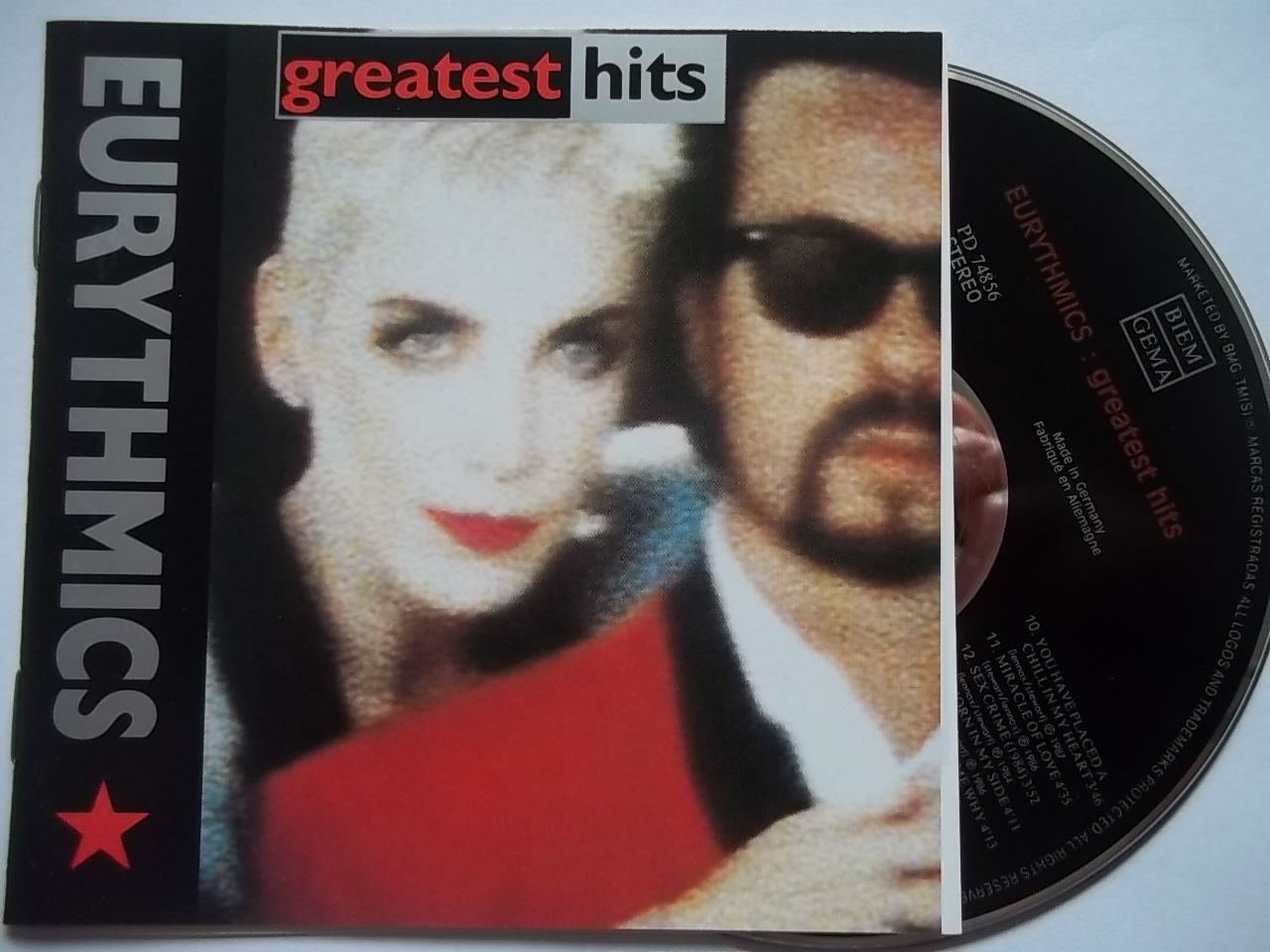 Eurythmics Greatest Hits Records, LPs, Vinyl and CDs MusicStack