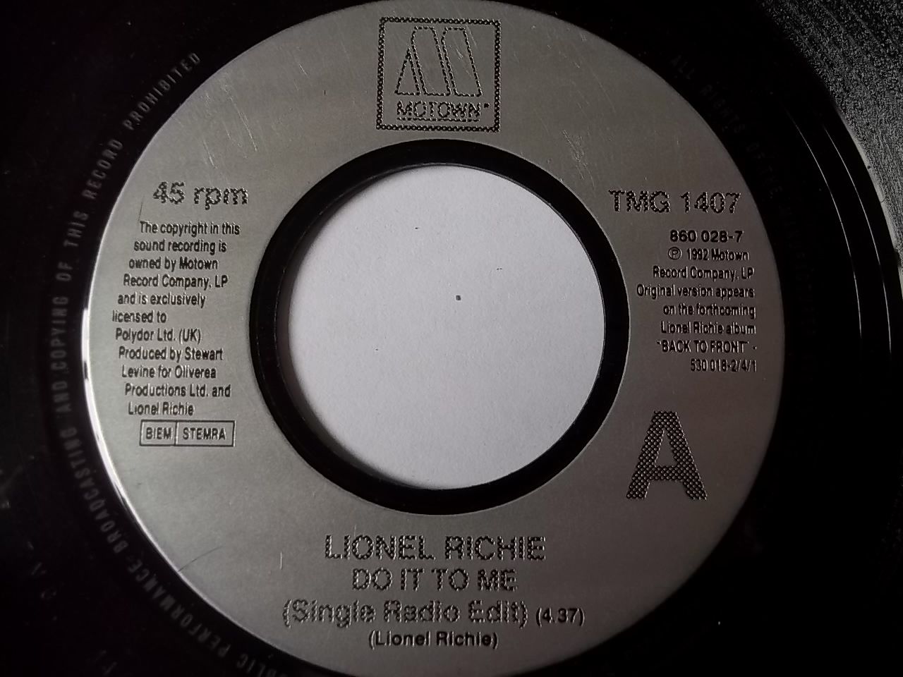 Lionel Richie Do It To Me Records, LPs, Vinyl and CDs MusicStack Lionel Richie Do It To Me Records, LPs, Vinyl and CDs MusicStack
