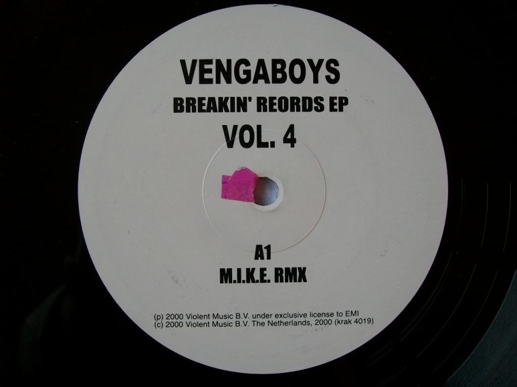 VENGABOYS - Breakin' Records EP Vol 4 - 12 inch 45 rpm