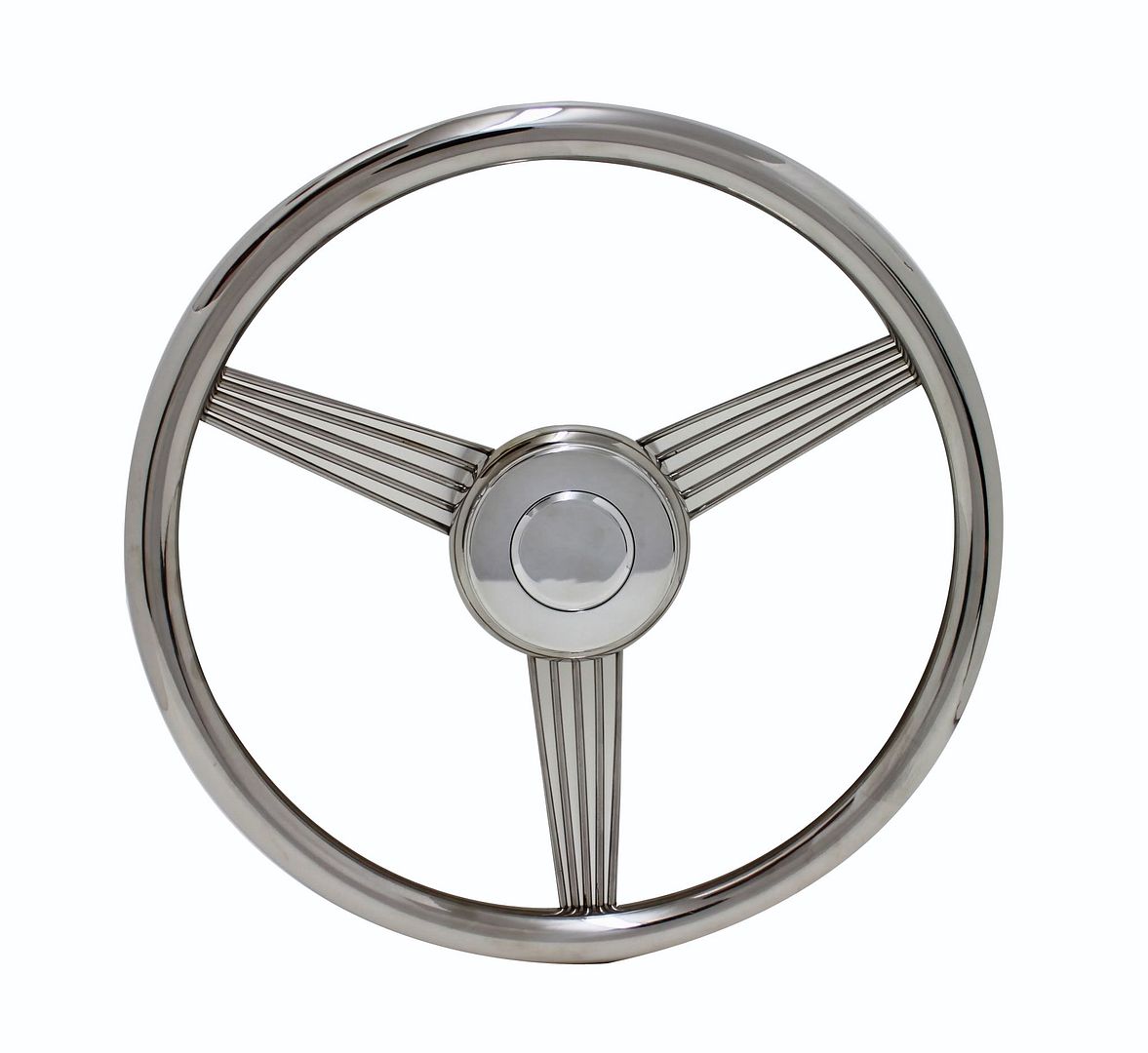 Banjo 14" Stainless Steel 3 Spoke Steering Wheel eBay