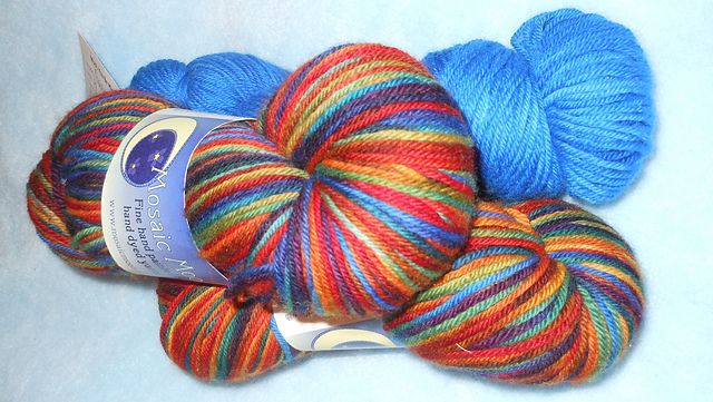12 oz Mosaic Moon Lughnasagh on Gaia Worsted, PPD 12 oz Mosaic Moon Lughnasagh on Gaia Worsted, PPD