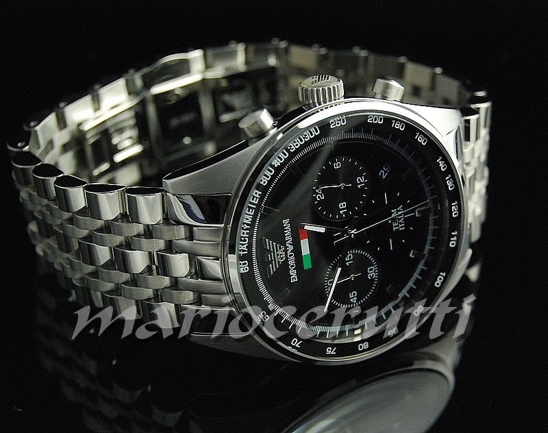 emporio armani ar6088 tazio men's chronograph watch