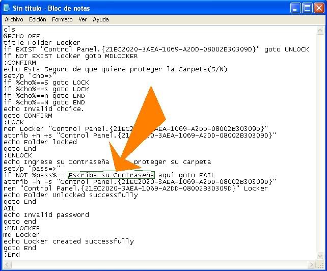 Como Poner Contraseña a Una Carpeta Sin Programas Como Poner Contraseña a Una Carpeta Sin Programas