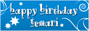 Happy Birthday Temari!