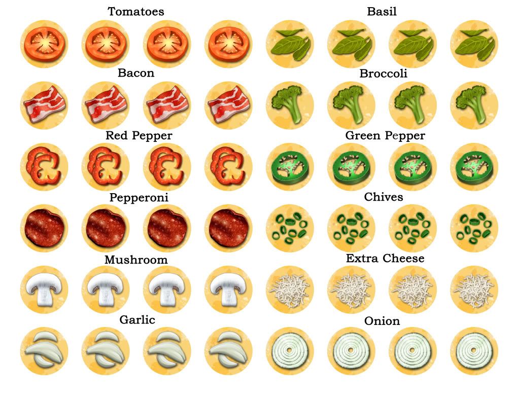 Pizza Topping Pictures