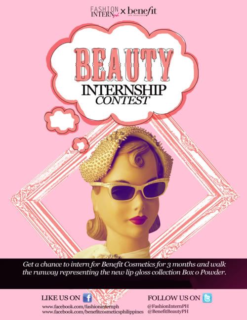 Benefit Cosmetics Beauty Internship Contest