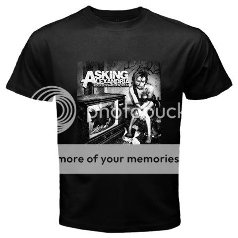 ASKING ALEXANDRIA tee metalcore band T shirt music Size S M L XL 2XL 