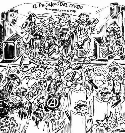 125gtoh - El pinchazo del cerdo - Ya no quedan grupos de punk