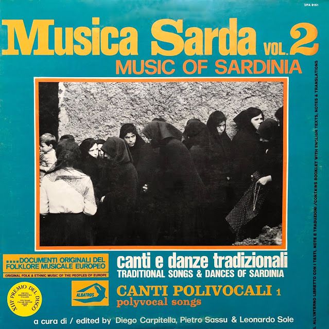 12BMusic2Bof2BSardinia2BVol2B22B2B25E2258025932BPolyvocal2BSongs2B25E2258025932BAlbatros2BVPA2B81512BFront - Music of Sardinia (Musica Sarda) Vol. 2 – Polyvocal and Liturgical Music 1964-1968 (LP)