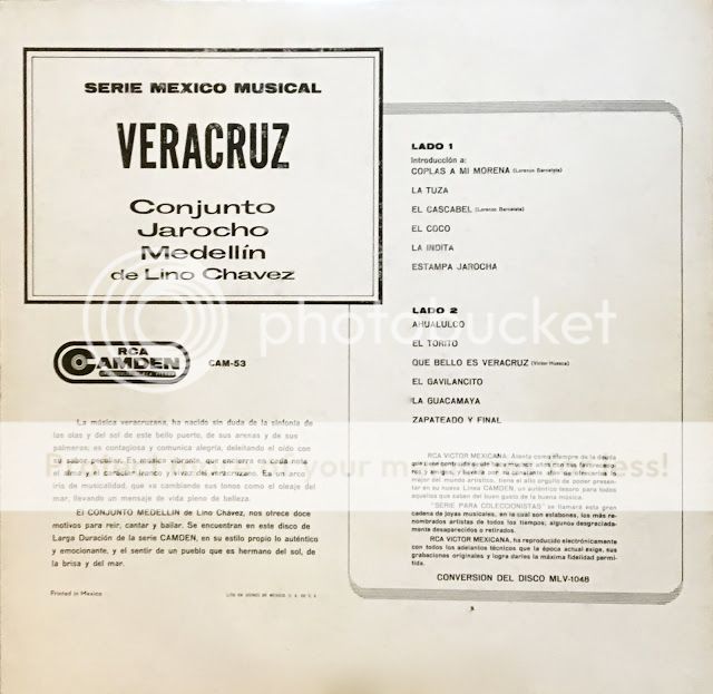 22BMexico2BBack - Conjunto Jarocho Medellin de Lino Chavez - Veracruz – Serie Mexico Musical FLAC
