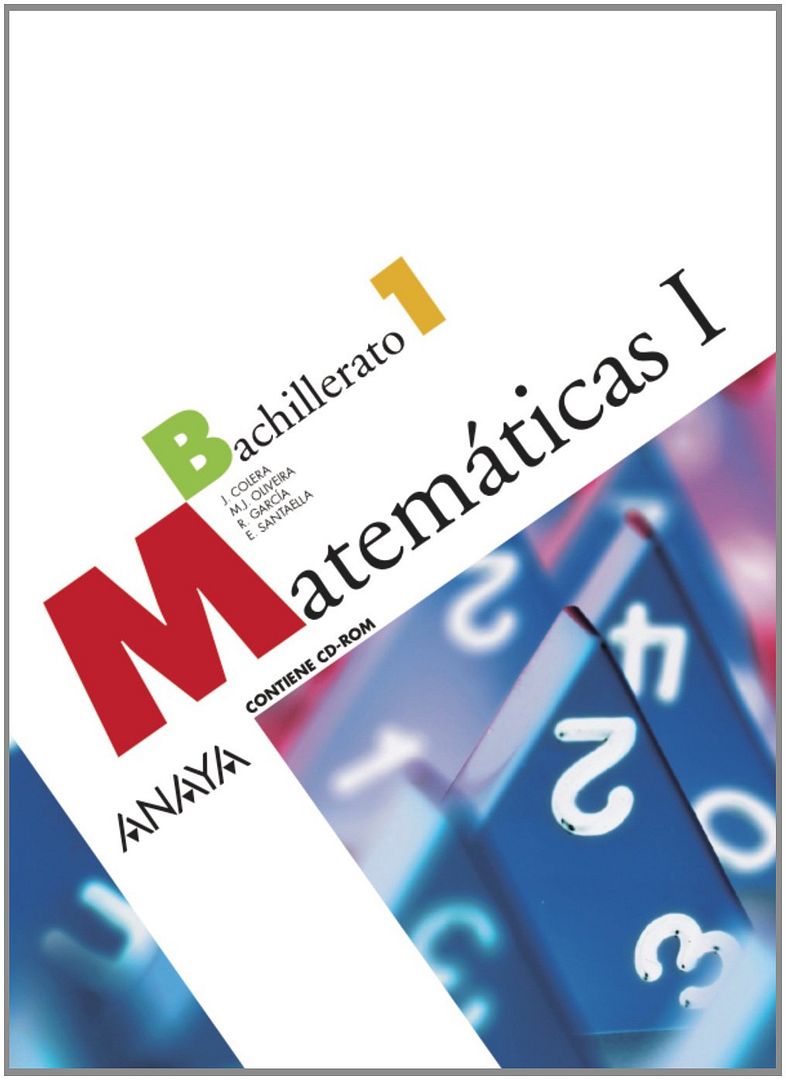 61BfmU8HqtL - Matemáticas 1 Bachillerato (1 de 2) - José Colera (Audiolibro Voz Humana)