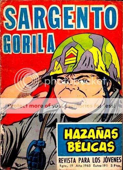 Couv 270337 - Hazañas Bélicas: El sargento Gorila (Ediciones Toray)