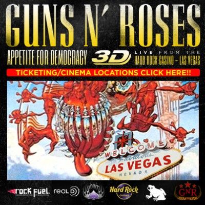 Portada 85 - Guns N' Roses - Appetite For Democracy 3D Live At Hard Rock Las Vegas 1080p BluRay (2014)