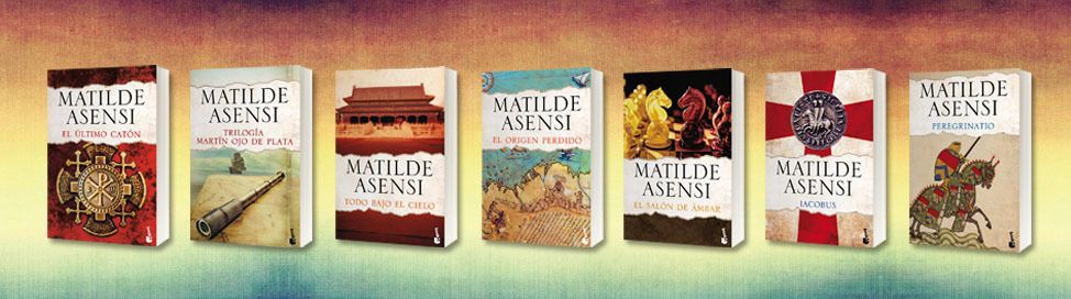 banner libros - Matilde Asensi Colección Audiolibros Voz Humana