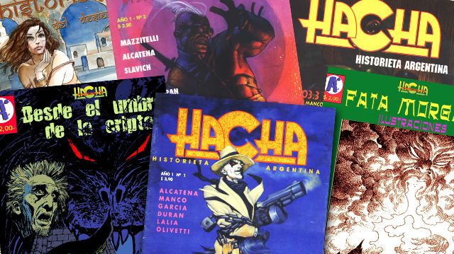h0 - Hacha Revista de Comic