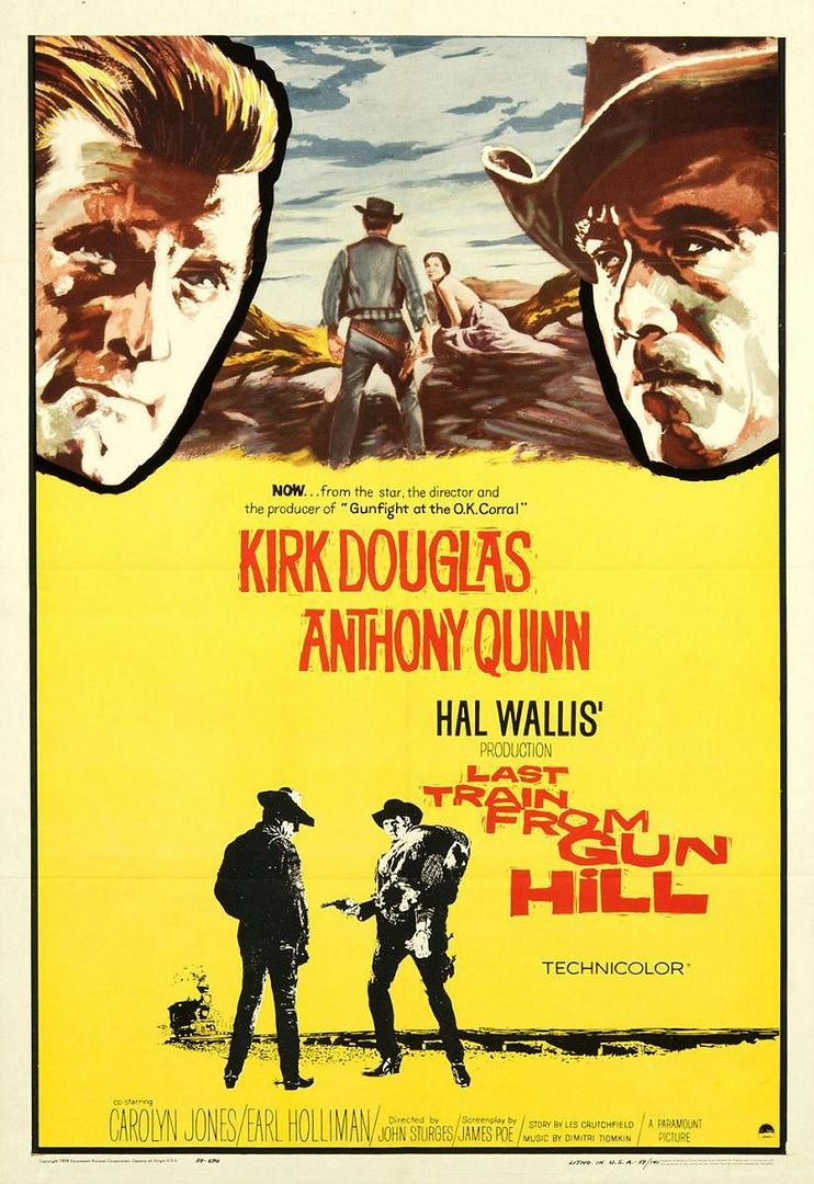 last train from gun hill 111247937 large - El último tren de Gun Hill Dvdrip Español (1959) Western Racismo