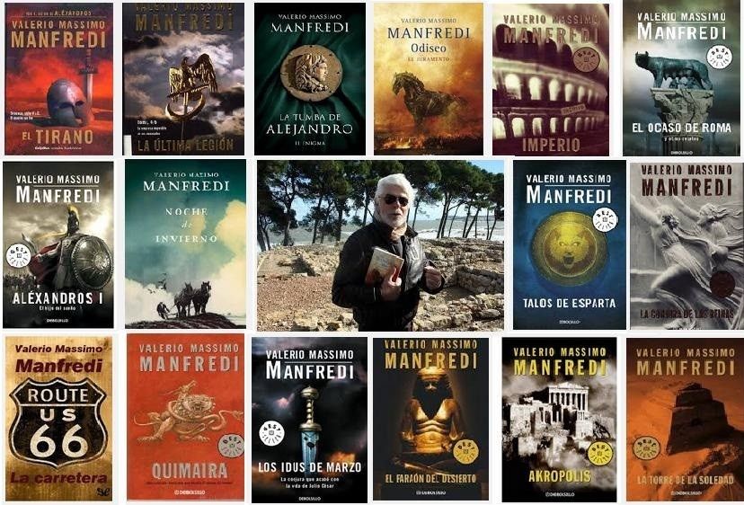 valerio massimo manfredi 26 libros dig  D NQ NP 705715 MLA25306611054 012017 F - Valerio Massimo Manfredi Colección Audiolibros Voz Humana