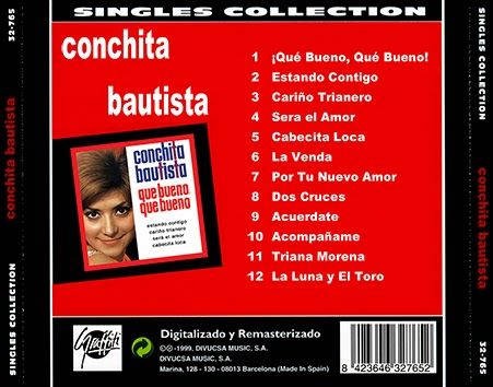 Blog Tras - Conchita Bautista - Singles Collection (1999)