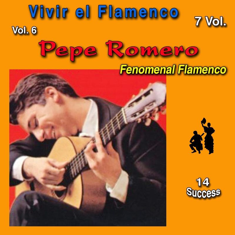 Caratula 5 - Pepe Romero: Vivir el Flamenco, Vol. 6 (Fenomenal Flamenco) (14 Success)