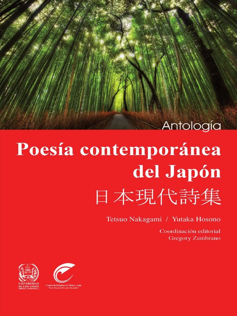 Portada 5 - Antologia de la poesia japonesa contemporanea - Tetsuo Nakagami y Yutaka Hosono