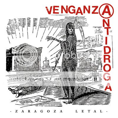 cover - Antidroga + Venganza - Zaragoza letal Split (2013)