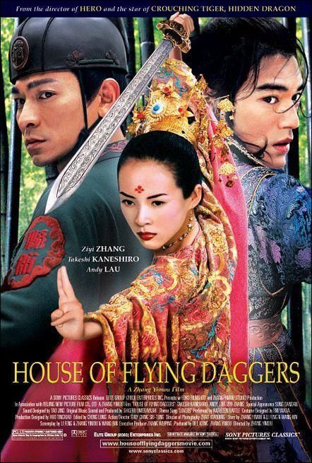 shi mian mai fu house of flying daggers 930841136 large - La casa de las dagas voladoras Dvdrip Español (2004) Acción Romance