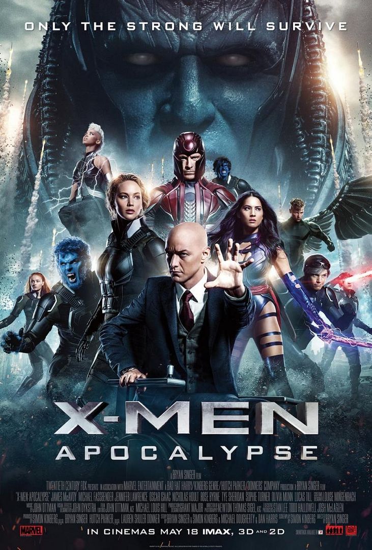 x men apocalypse 913526208 large - X-Men: Apocalipsis Hdrip Español (2016) Ciencia Ficción Marvel