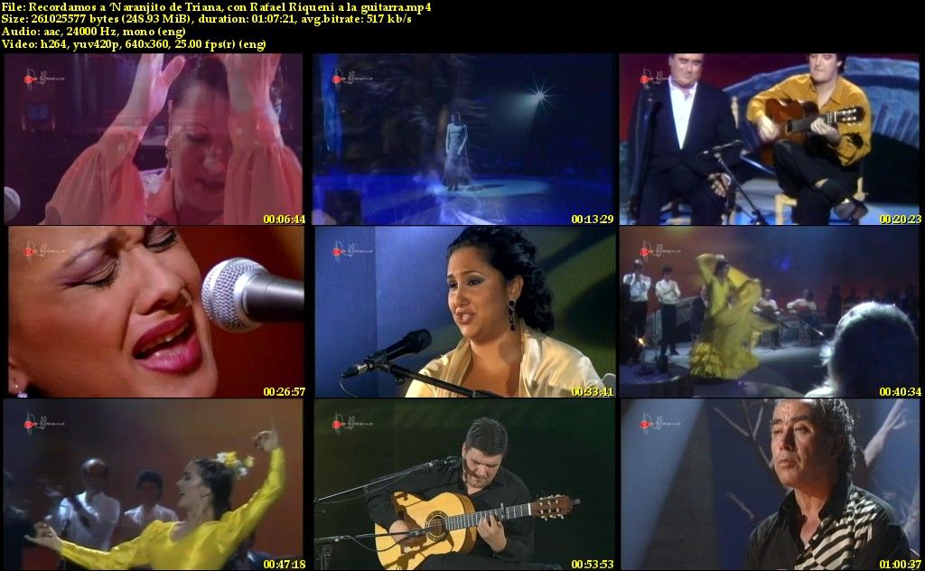 Portada 10 - Recordamos a Naranjito de Triana, con Rafael Riqueni a la guitarra