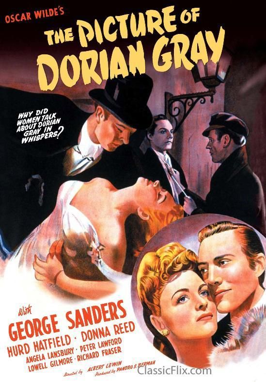 the picture of dorian gray 873883169 large - El retrato de Dorian Gray Dvdrip Español (1945) Drama