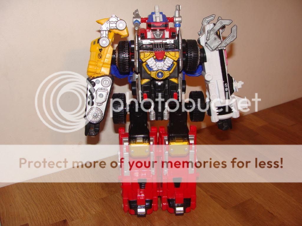 POWER RANGERS OPERATION OVERDRIVE DRIVEMAX DELUXE 12 MEGAZORD  