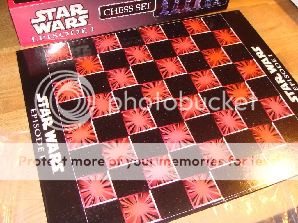 STAR WARS EP1 CHESS SET EXCELLENT BOXED  