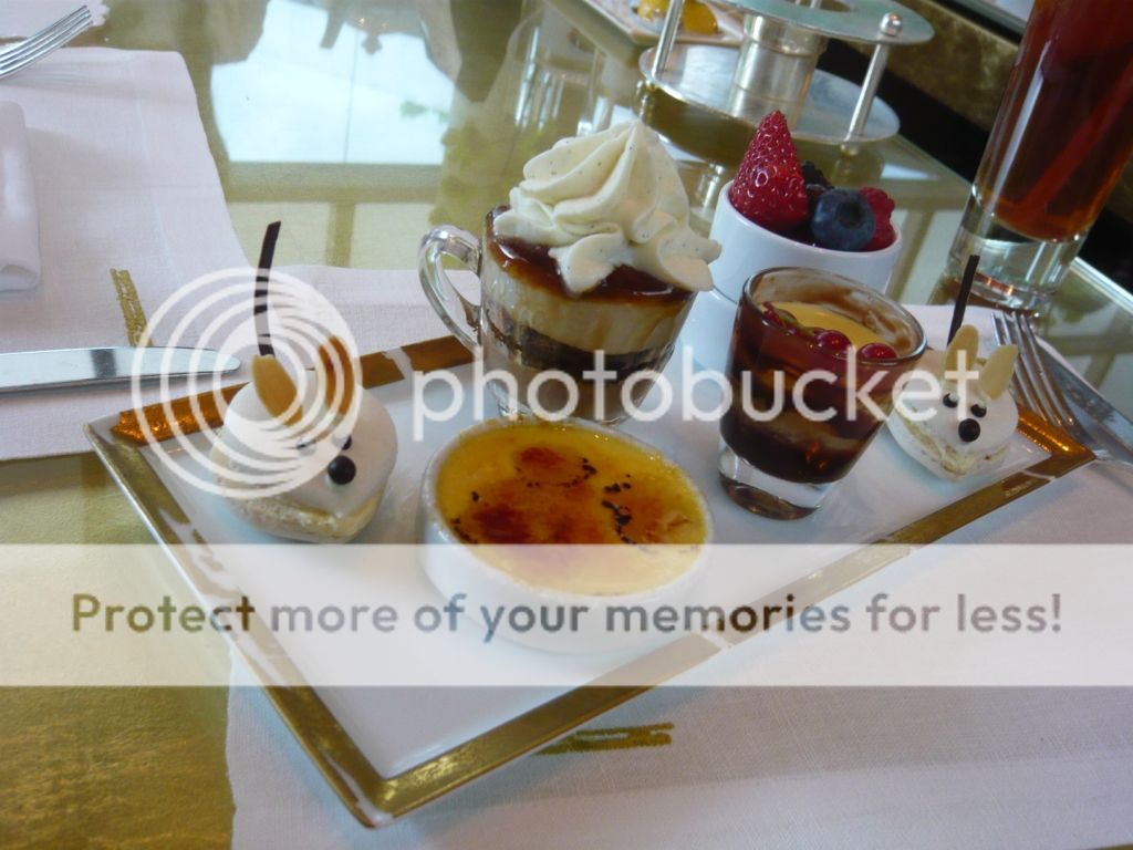  Selection of desserts