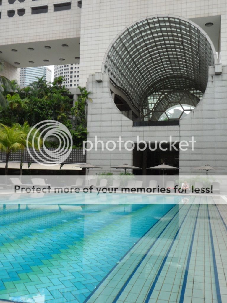 Swimming Pool at Ritz Carlton Singapore