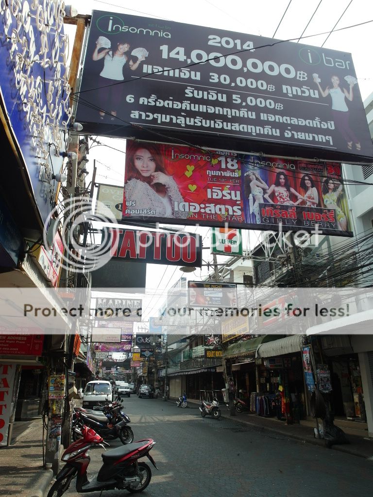  Walking Street Pattaya Pubs, Restaurants, Massage parlours