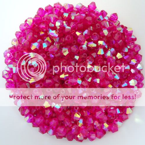 Charm 1000 PC Swarovski Crystal 4mm 5301 Bicone Beads  