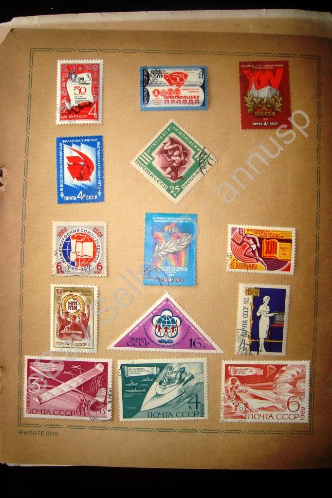 1968 Rare Russia Noyta CCCP 43 Stamps Collection Booklet Excellent ...