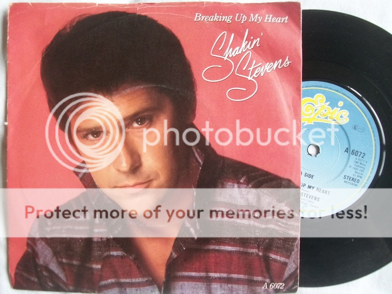Shakin' Stevens Breaking Up My Heart Records, LPs, Vinyl and CDs ...