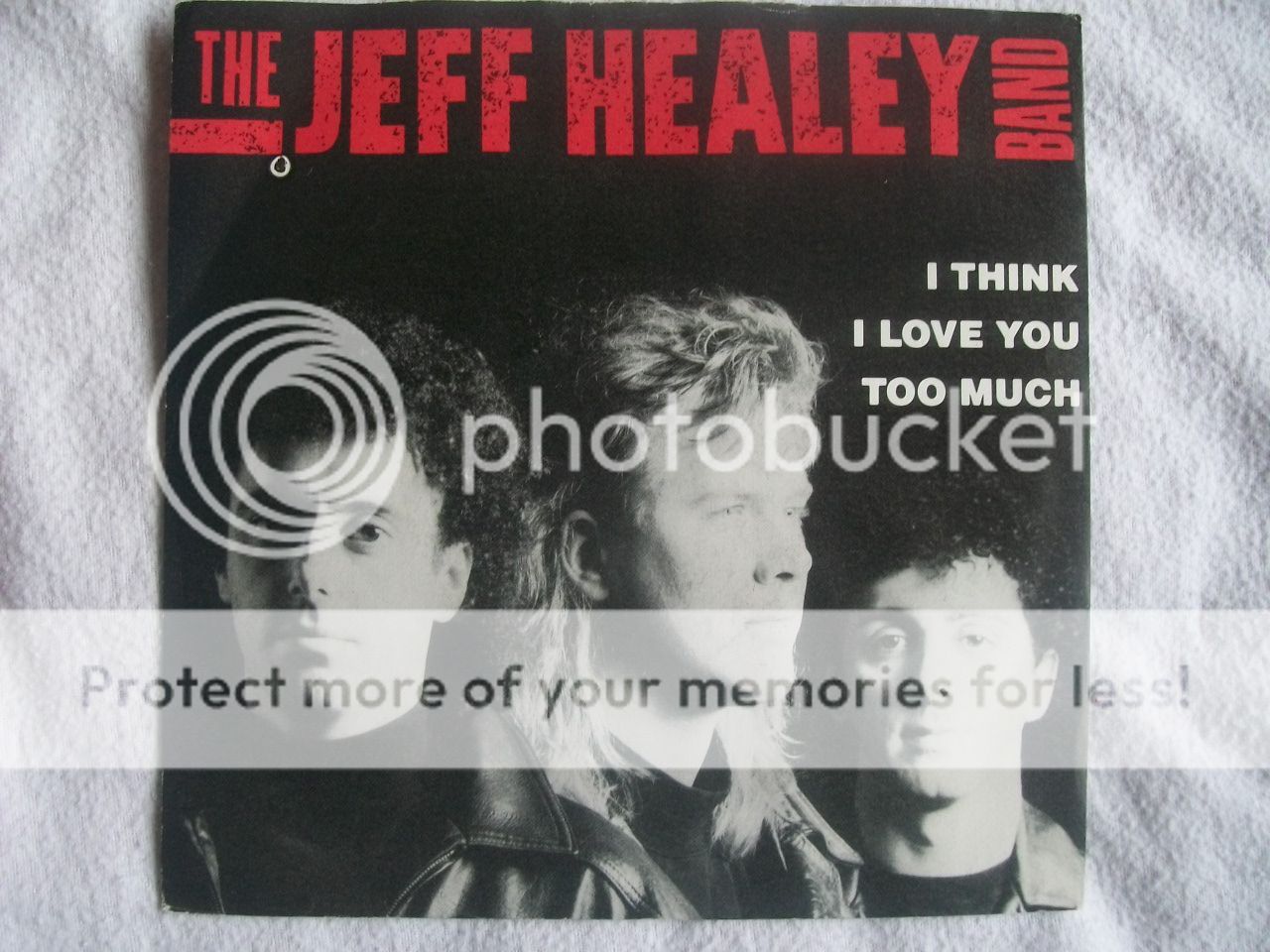 Jeff Healey Band I Think I Love You Too Much Records, LPs, Vinyl and ...