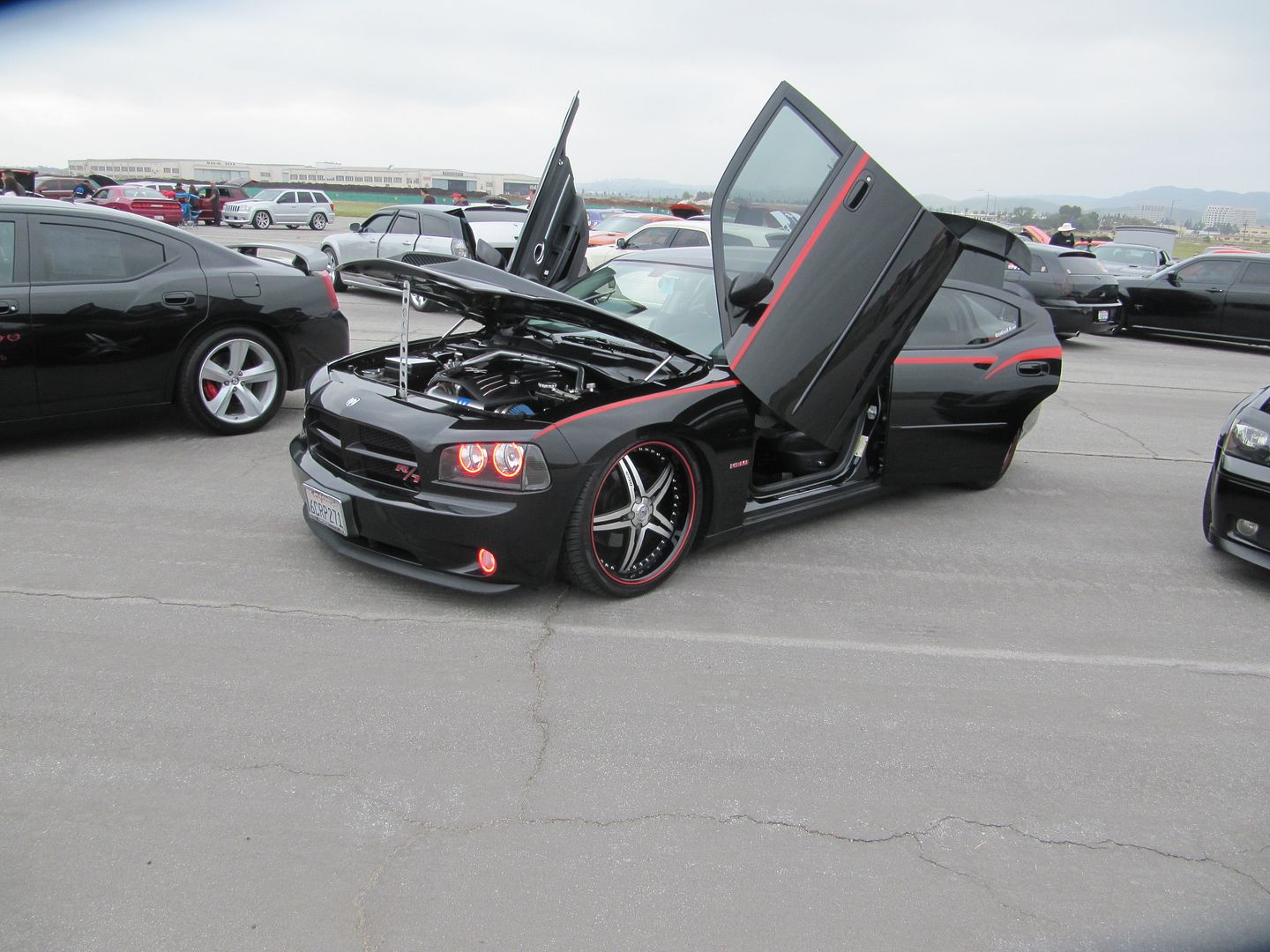 Home made custom show hood prop