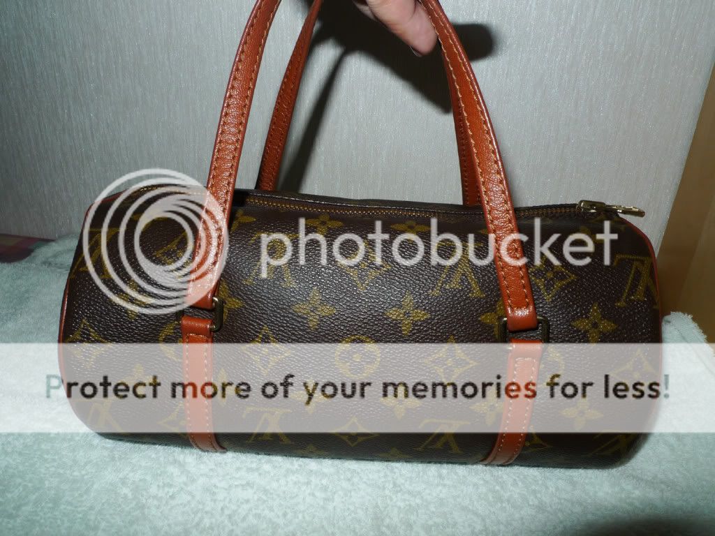   Louis Vuitton monogram papillon 26 satchel handbag bag  